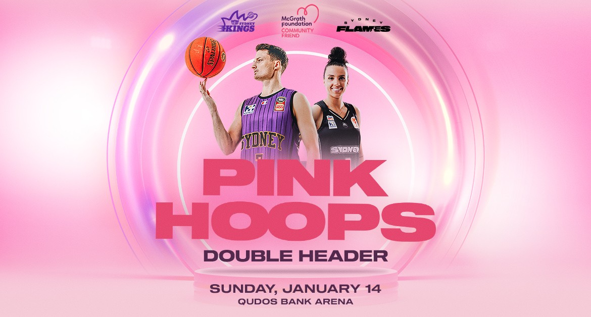 GET ON BOARD THE BUS FOR FLAMES-KINGS PINK HOOPS SYDNEY DOUBLE-HEADER